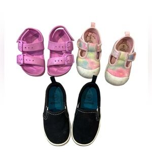 BUNDLE Toddler Girl Shoes Size 5